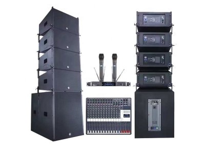 扬声器室外系统室内体育场/室外场馆/体育馆/竞技场/酒吧/KTV专业音频有源线阵列扬声器