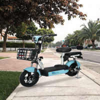 350W踏板辅助道路电动自行车电动滑板车助力车带踏板其他电动自行车