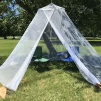 圆顶网锥形圆形蚊帐女童床罩