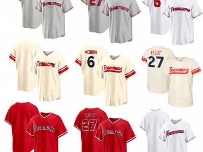 2025年最受欢迎的高品质定制刺绣棒球球衣，适合所有球队垒球服装