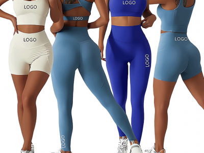 2024新趋势Ropa Deportiva运动服运动服健身女装定制标志慢跑训练服