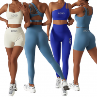 2024新趋势Ropa Deportiva运动服运动服健身女装定制标志慢跑训练服