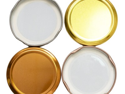 加厚金属马口铁盖63纯色现货辣椒酱菜瓶盖玻璃瓶盖冲孔盖厂家供应