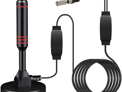 免费频道数字天线电视室内室外便携式VHF UHF HDTV调谐器/DVB-T2电视/DAB收音机