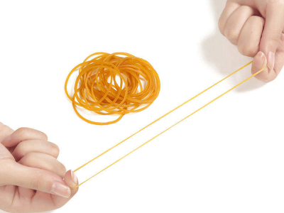 环保弹性橡皮筋优质天然黄色橡皮筋