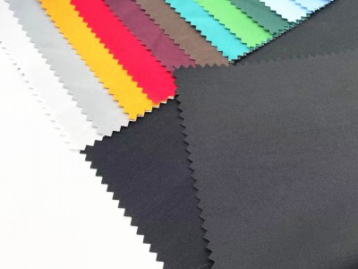 定制100% 涤纶防水超细纤维面料桃皮面料100涤纶超细桃涤纶面料