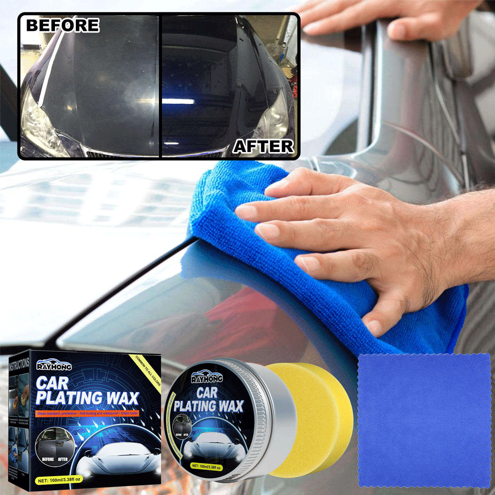 C0859汽车水晶蜡涂层蜡去污玻璃保养打蜡/固体汽车蜡/划痕修复陶瓷涂层