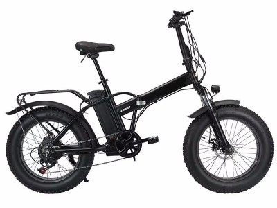 热卖20英寸电动山地车折叠脂肪轮胎越野雪地骑行锂助力钢48v 7速1000W