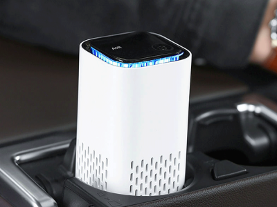 带无线充电的三模式H13便携式智能汽车空气净化器