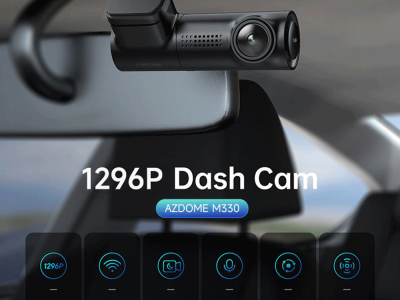 AZDOME M330 1296P 车载摄像机行车记录仪车载黑匣子带录像功能通用行车记录仪