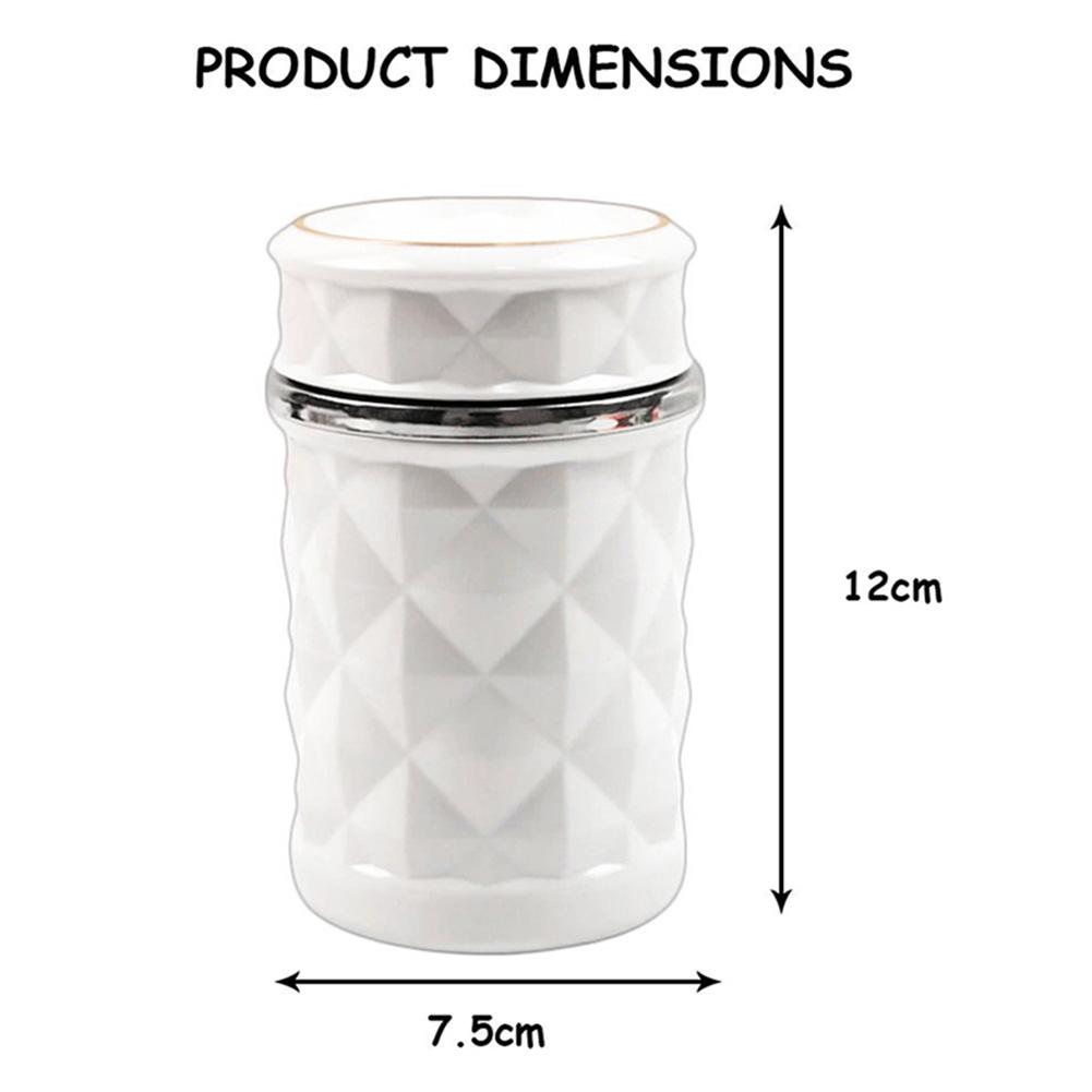 便携式汽车汽车 led 烟灰缸与汽车标志