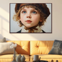 Оптовая китайская фабрика оригинальное искусство высокое качество современный милый детский портрет