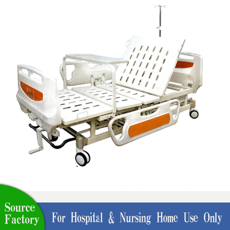 Manual 3-Crank Multifunctional Medical Bed