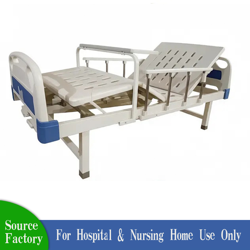 Double-Crank Manual Medical Bed