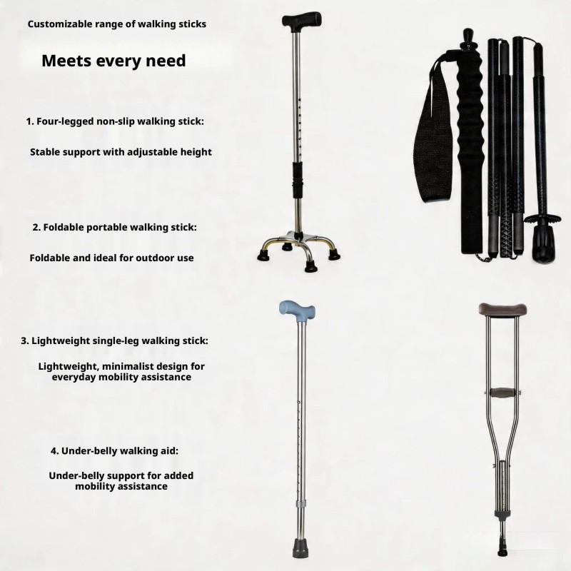 Wholesale All-Style Walking Canes & Crutches | OEM & ODM Custom Service Supported