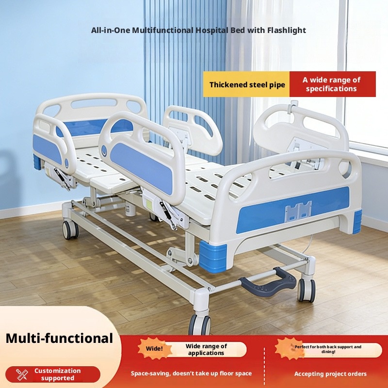 Dual Control Multifunctional Hospital Bed